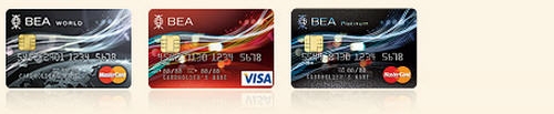 All BEA Credit Cards