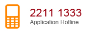 Application Hotline 2211 1333