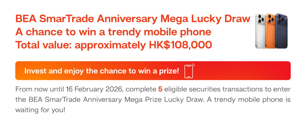 BEA SmarTrade Anniversary Mega Lucky Draw