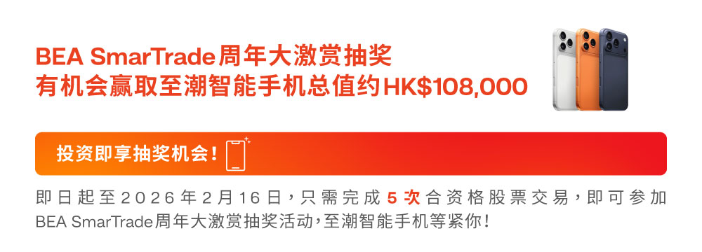 BEA SmarTrade 周年大激赏抽奖