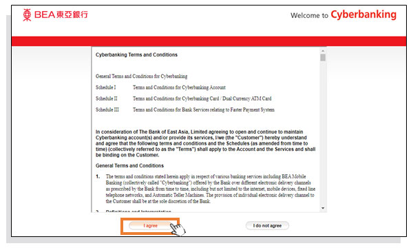 Cyberbanking (MPF/ORSO) Step 3