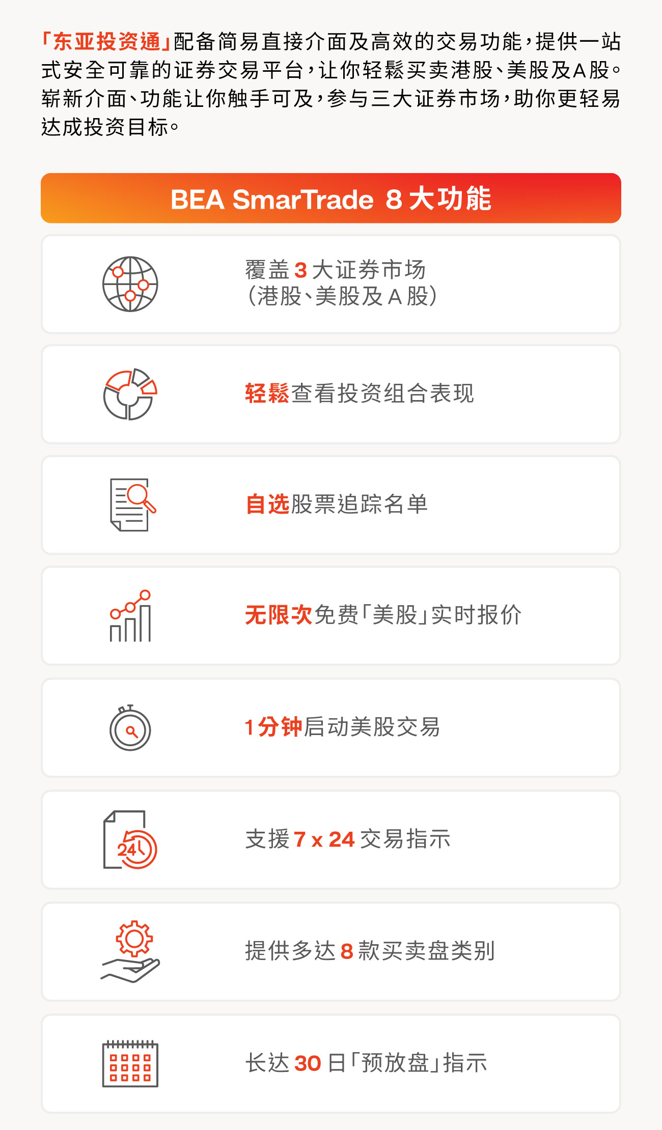 BEA SmarTrade - 8大功能 part 1