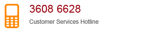 Customer services hotline