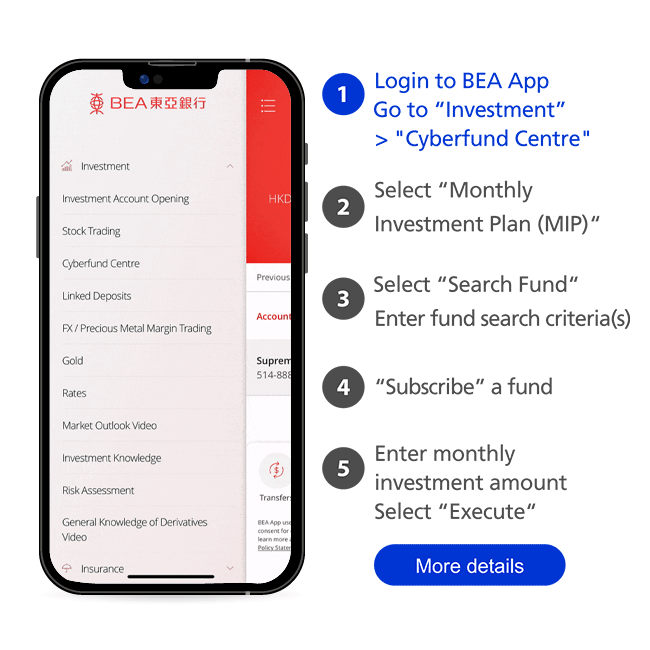 Demo for Unit Trusts Monthly Investment Plan
