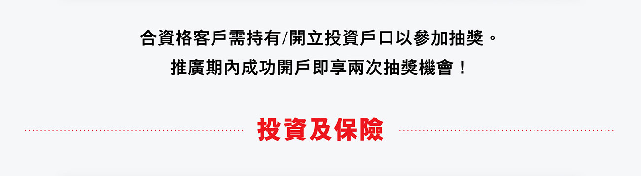 「投資理財保險」大抽獎