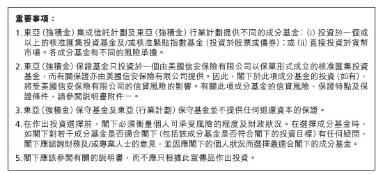  BEA MPF New Constituent Funds 